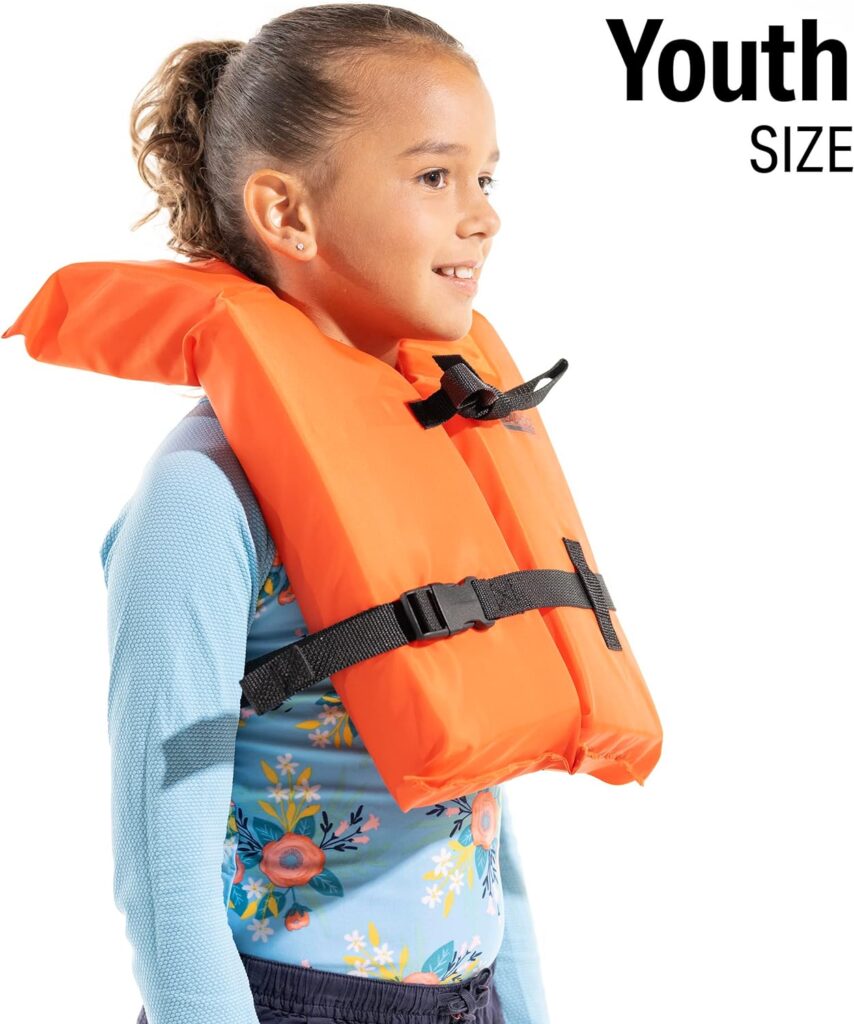 Seachoice Life Vest, Type II Personal Flotation Device - USCG Approved - Multiple Sizes and Colors