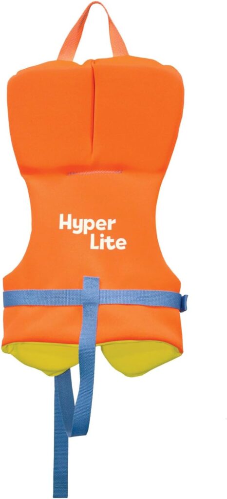 HyperLite Elite Kids Life Jacket, US Coast Guard Approved, Great for Any Water Sports Activity Including Boating, Paddle  Swimming