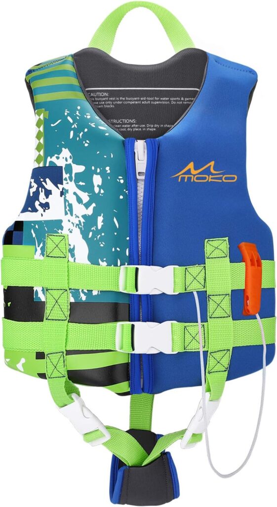 MoKo Swimming Vest for Kids 17.6-77 lbs, Clearance Children Swim Vests Water Activity Equipment Cute Pattern Watersports Swimming Device for Toddlers Boys Girls, S/M/L Size MoKo Swimming Vest for Kids 17.6-77 lbs, Clearance Children Swim Vests Water Activity Equipment Cute Pattern Watersports Swimming Device for Toddlers Boys Girls, S/M/L Size