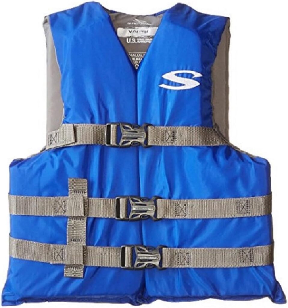 Stearns Kids Classic Life Vest, USCG Approved Type III Life Jacket for Kids Weighing Under 90lbs, Great for Boating, Swimming, Watersports,  More
