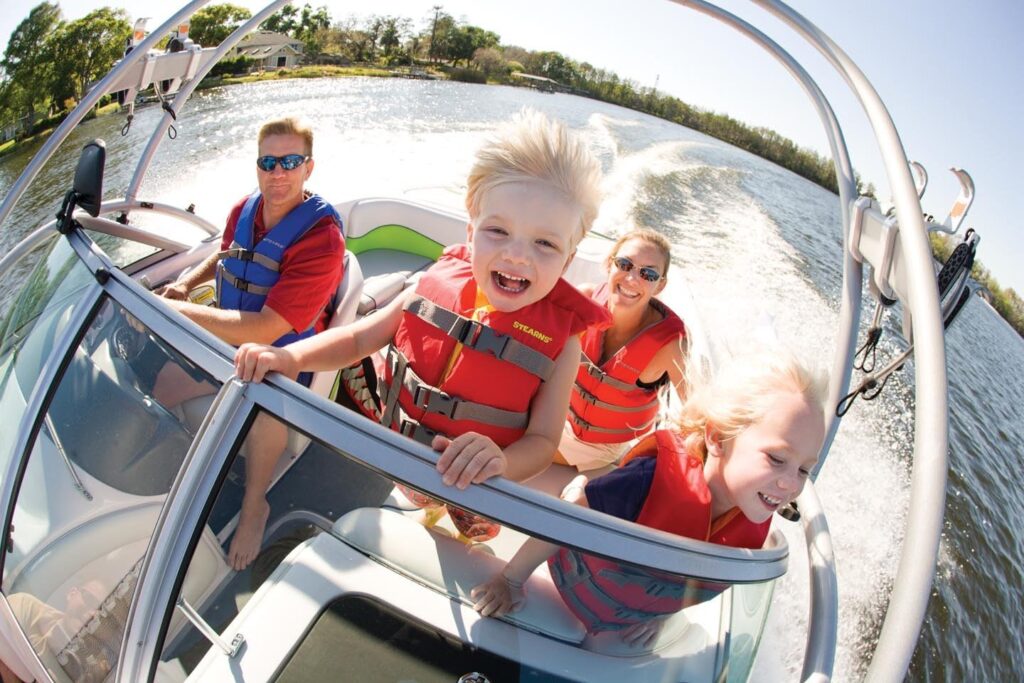 Stearns Kids Classic Life Vest, USCG Approved Type III Life Jacket for Kids Weighing Under 90lbs, Great for Boating, Swimming, Watersports,  More